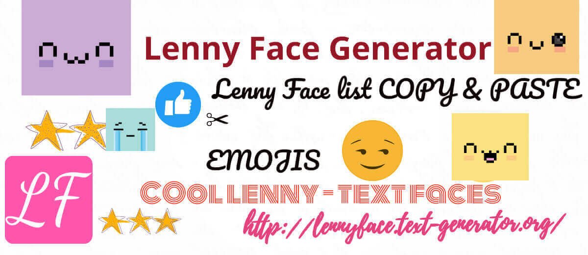 Lenny Face Generator